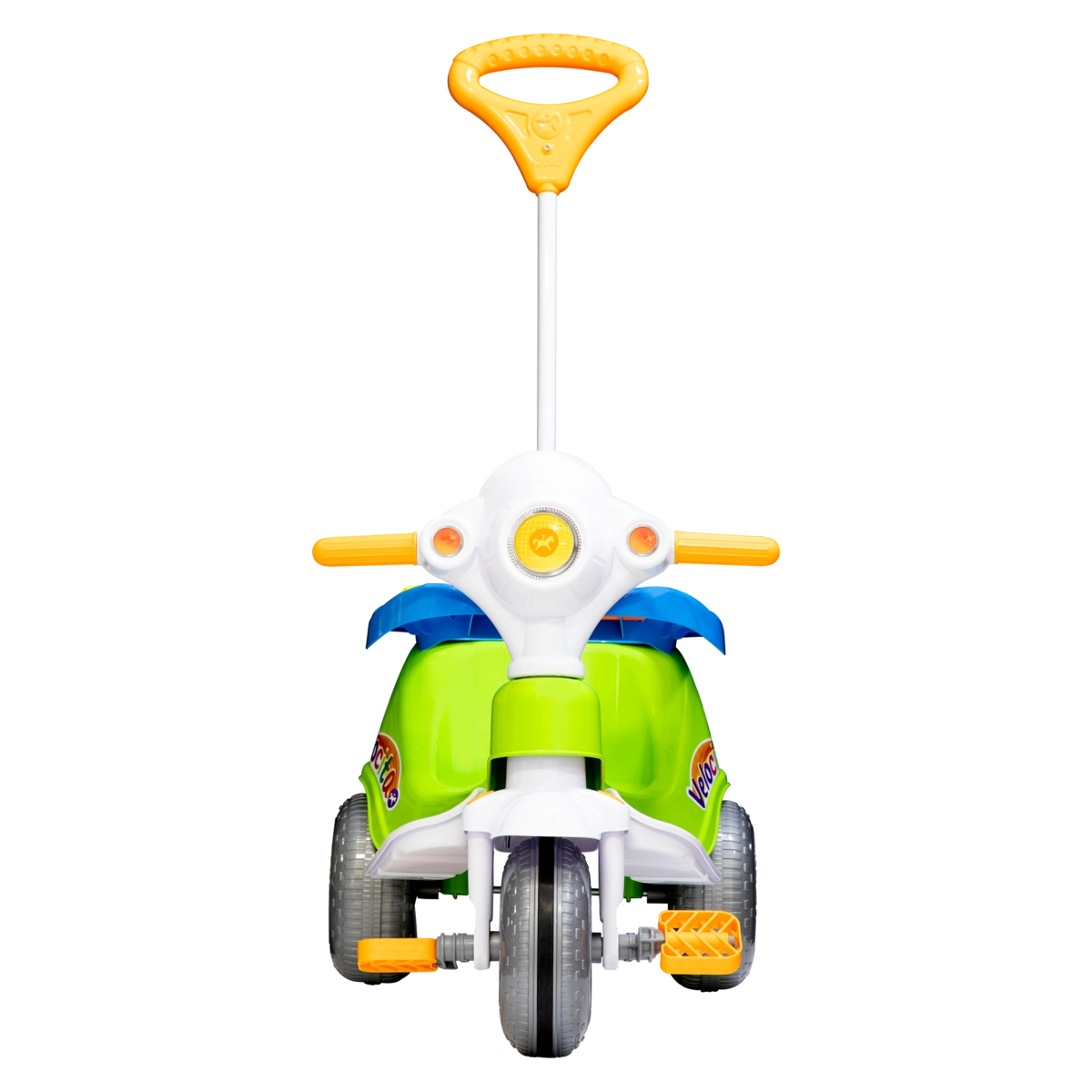 Triciclo Com Pedal Verde Calesita Velocita