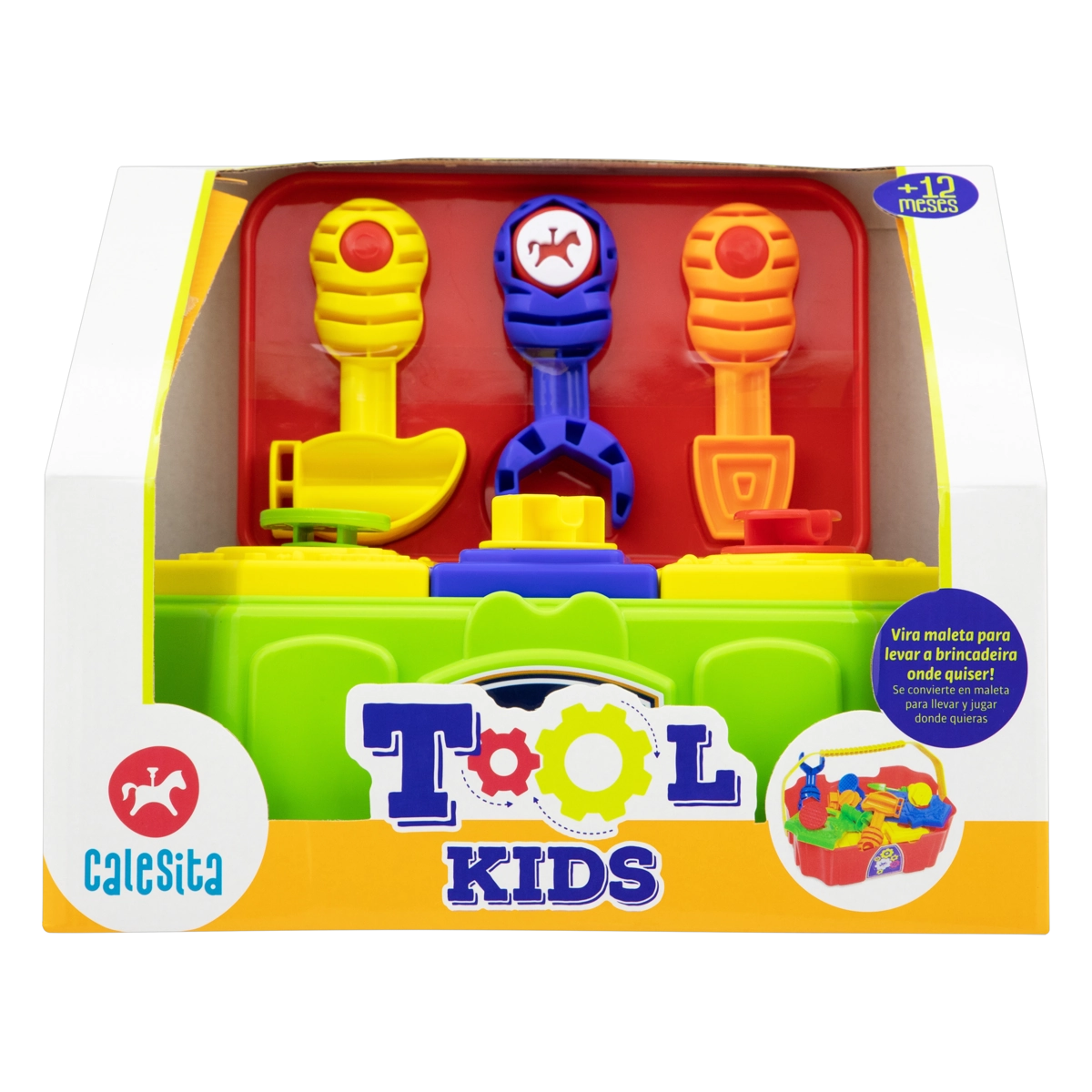 Maleta De Ferramentas Tool Kids Calesita