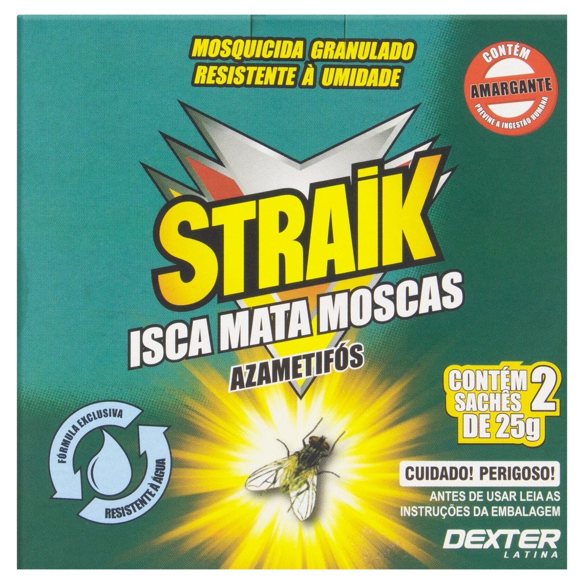 Inseticida Isca Dexter Latina Straik Caixa 25g Cada 2 Unidades