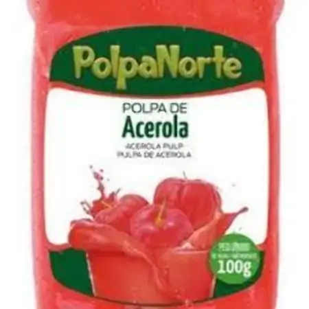 Polpa De Fruta Acerola Polpanorte Pacote 100g