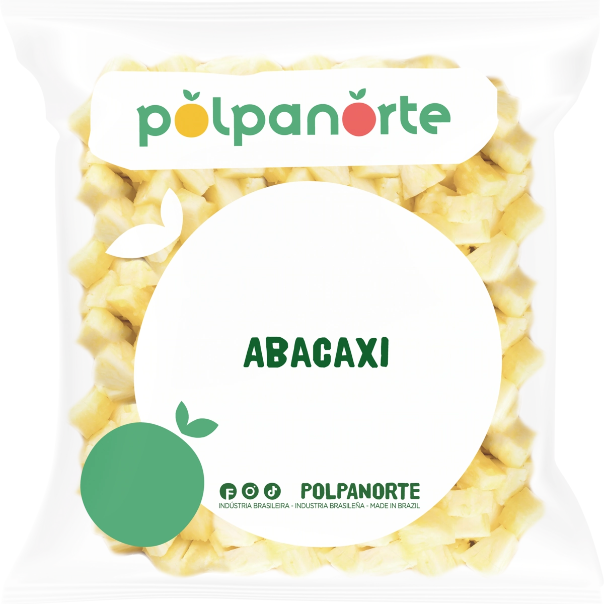 Abacaxi Congelado Polpanorte Pacote 1,02kg