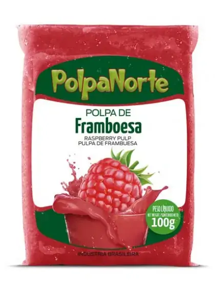 Polpa Framboesa Integral Polpa Norte
