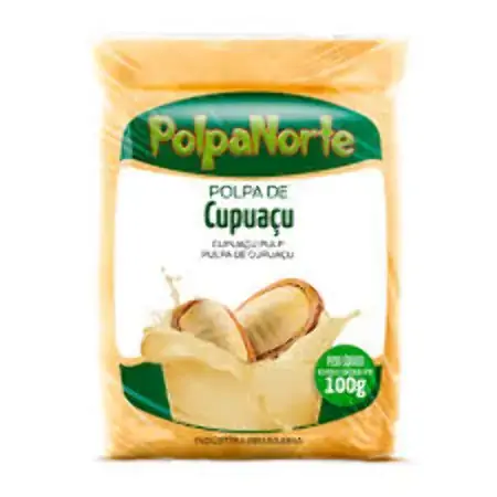 Polpa De Fruta Cupuaçu Polpanorte Pacote 100g