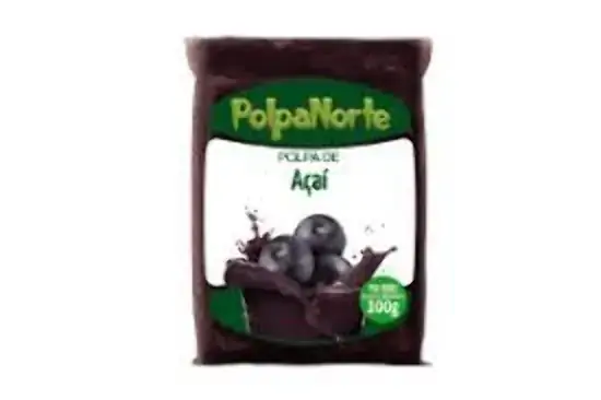 Polpa De Fruta Açaí Polpanorte Pacote 100g