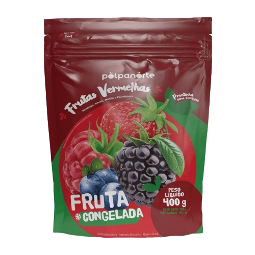 Fruta Cong Polpanorte 400g Frutas Verm