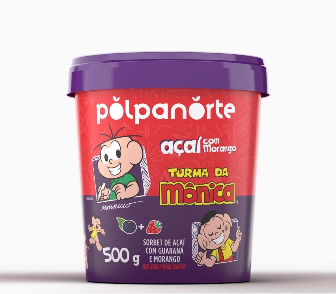 Acai Morango Polpanorte 500g