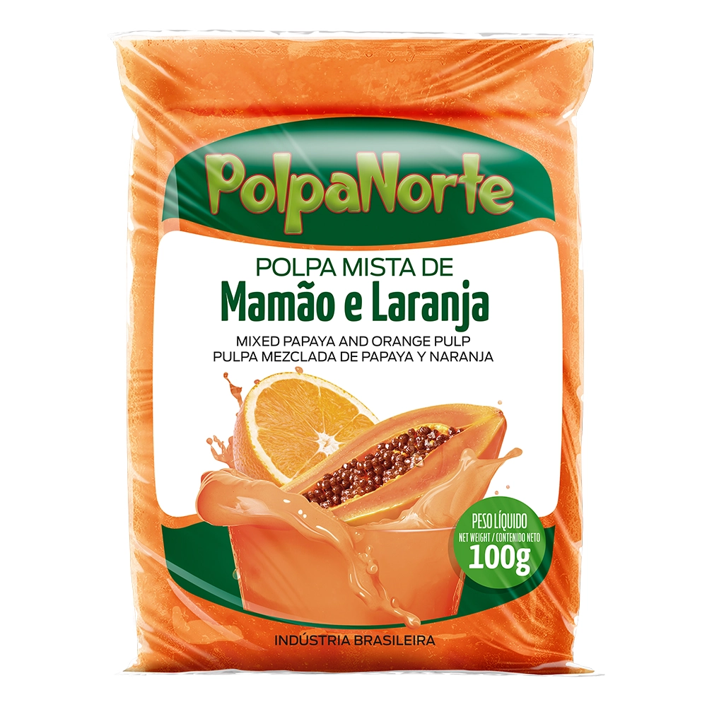Polpa Norte De Mamao C/suco De Laranja 1