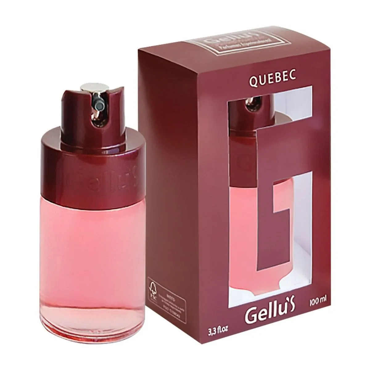 Quebec de Gellus Deo Colônia Unisex 100 ml