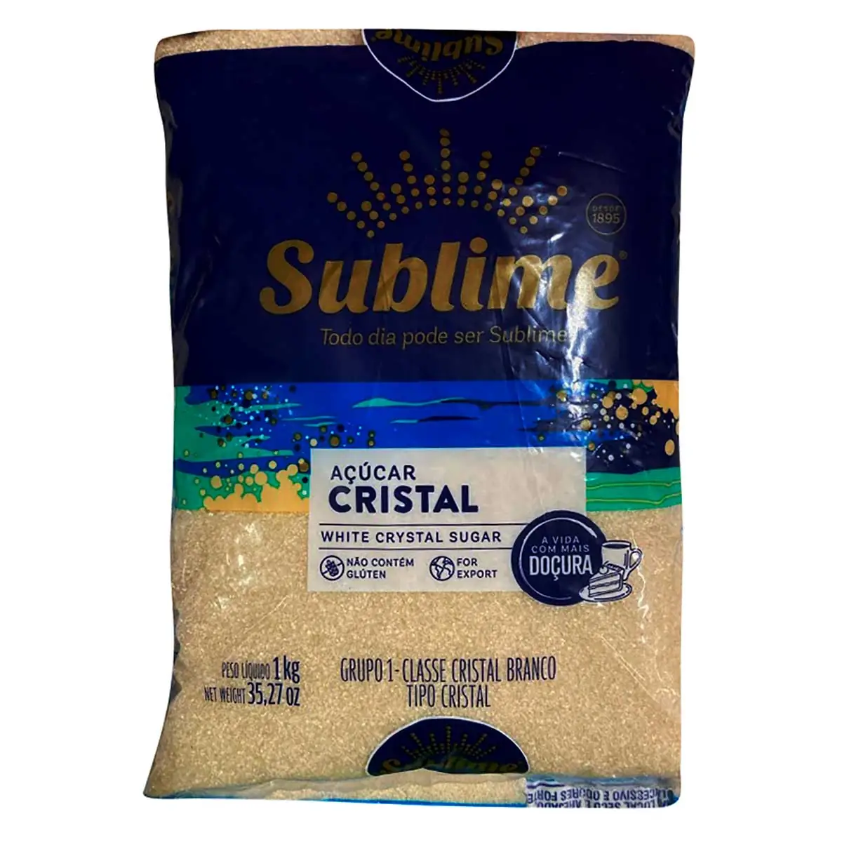 Açúcar Cristal Sublime 1 Kg