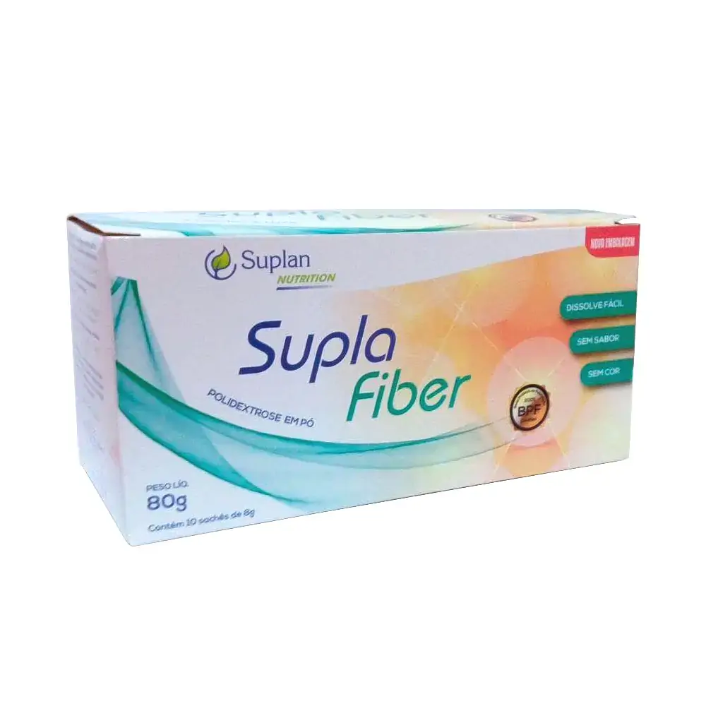 Supla Fiber C/10 Saches De 8g Suplan