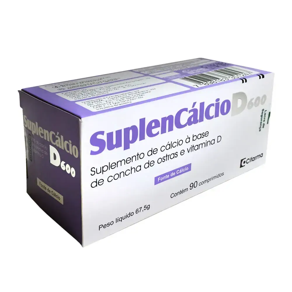 Suplen Calcio D 600mg