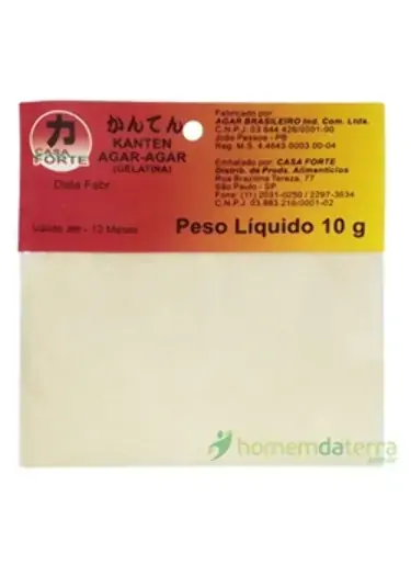 Agar Agar Gelatina Casa Forte 10g