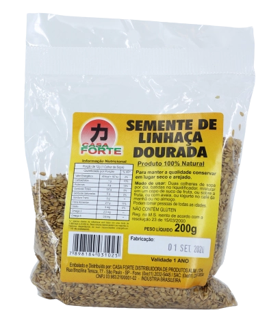 Linhaca Casa Forte Dourada Semente