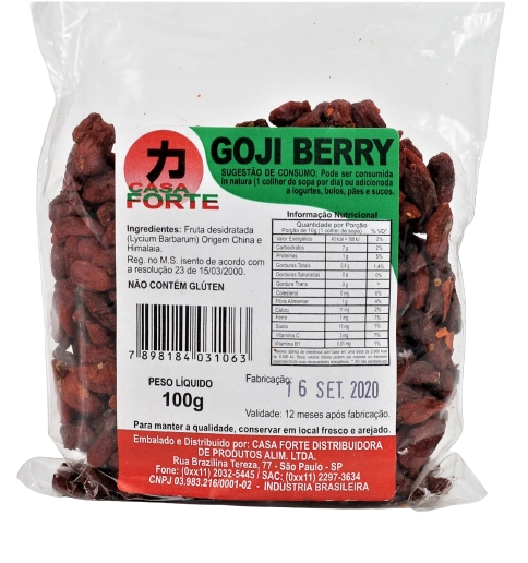 Goji Berry 100g Casa Forte