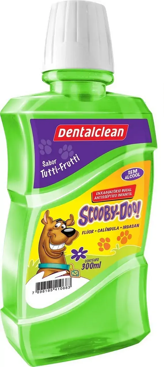 Solucao Bucal Dentalclean Scooby Doo