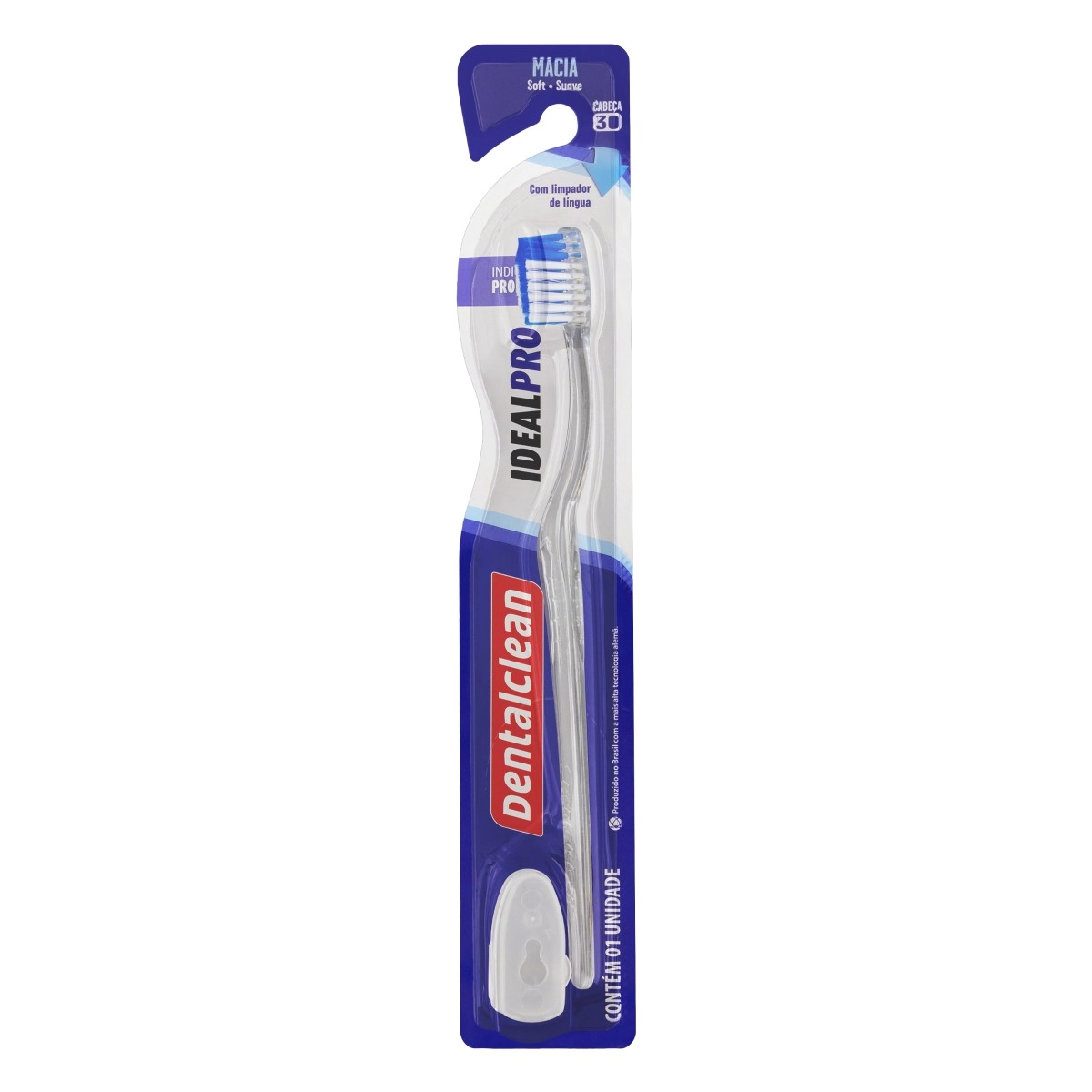 Escova Dental Macia Dentalclean Ideal Pro Cabeça 30