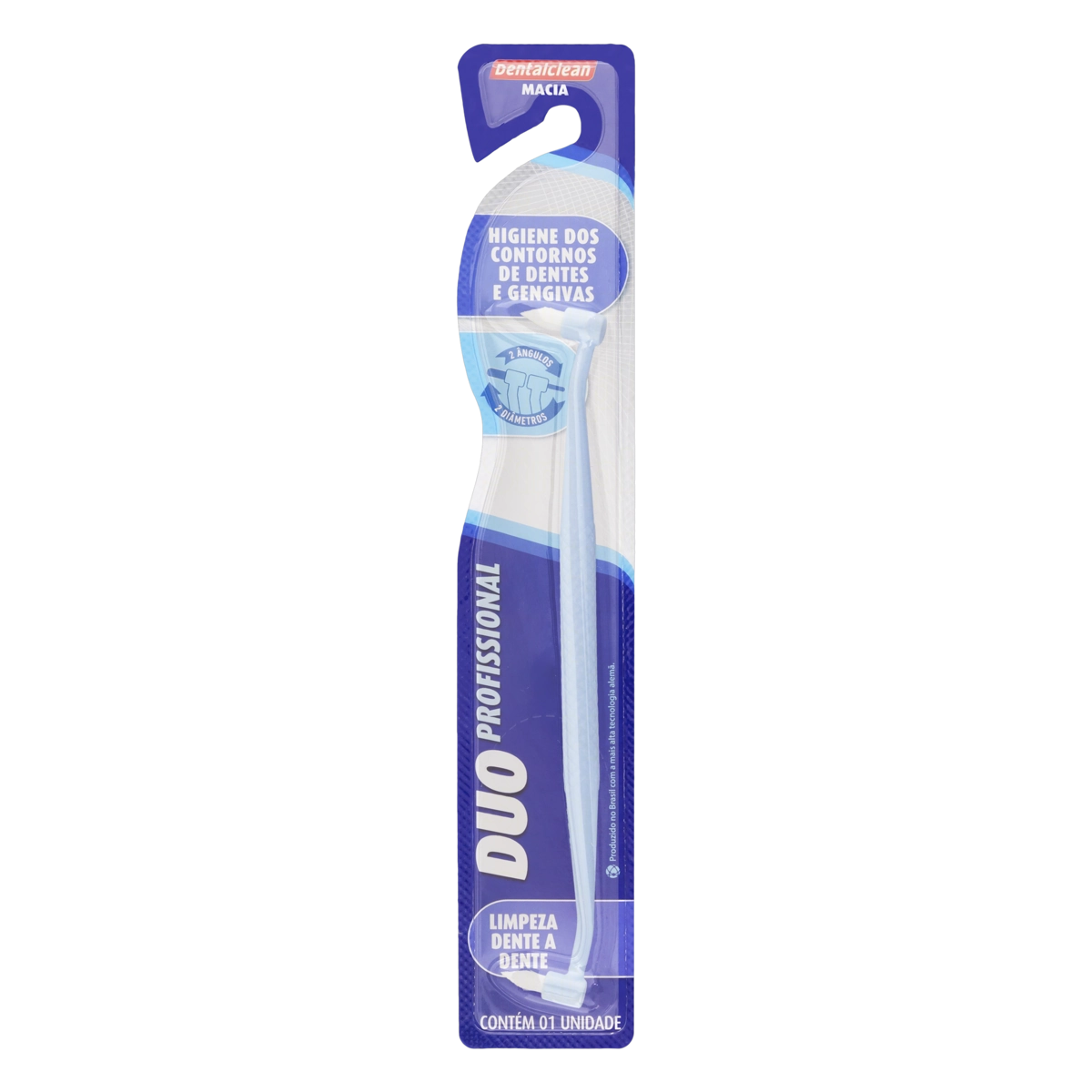 Escova Dental Macia Profissional Dentalclean Duo