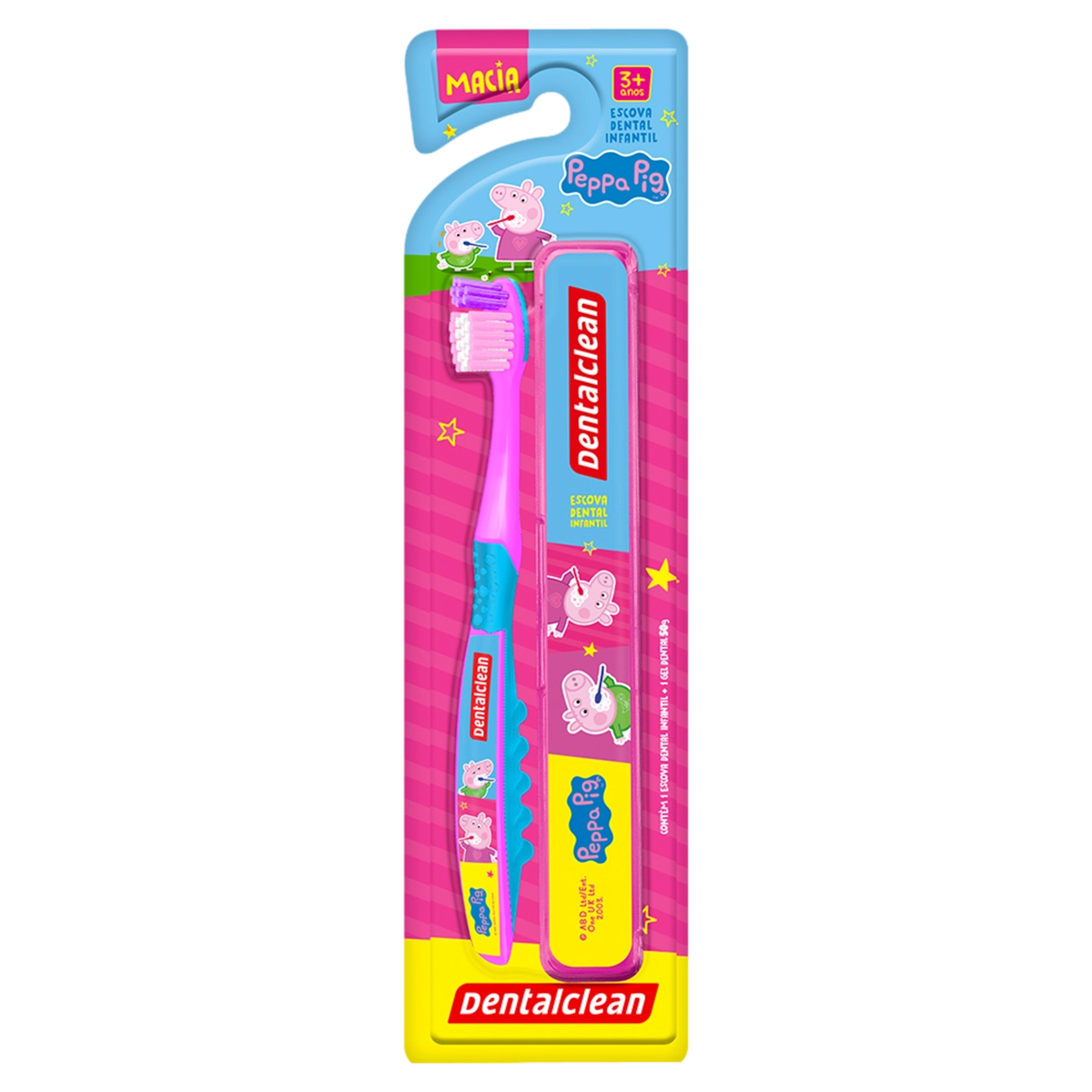 Escova Dental Dentalalclean Inf Peppa Pig Macia