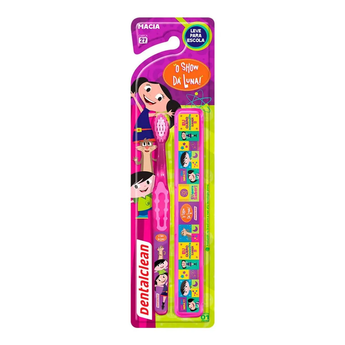 Escova Dental Infantil Dentalclean Show da Luna 1 Unidade