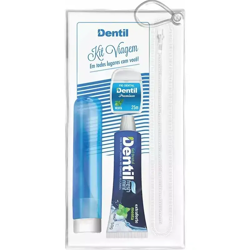 KIT VIAGEM DENTIL AZUL