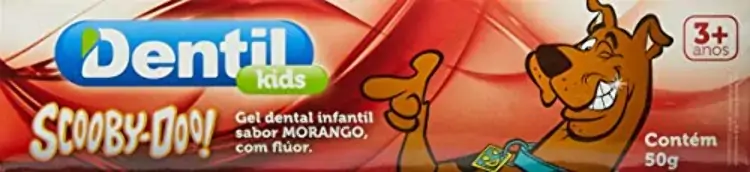 Gel Dental Dentil Scooby Doo Morango 50g