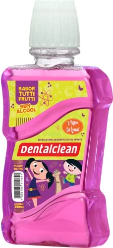 Enxaguante Bucal Infantil Antisséptico Zero álcool Tutti Frutti O Show Da Luna Dentalclean Frasco 30