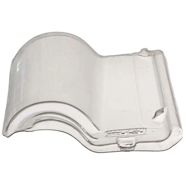 Telha PET Italiana 25x43cm Translúcida Lubian