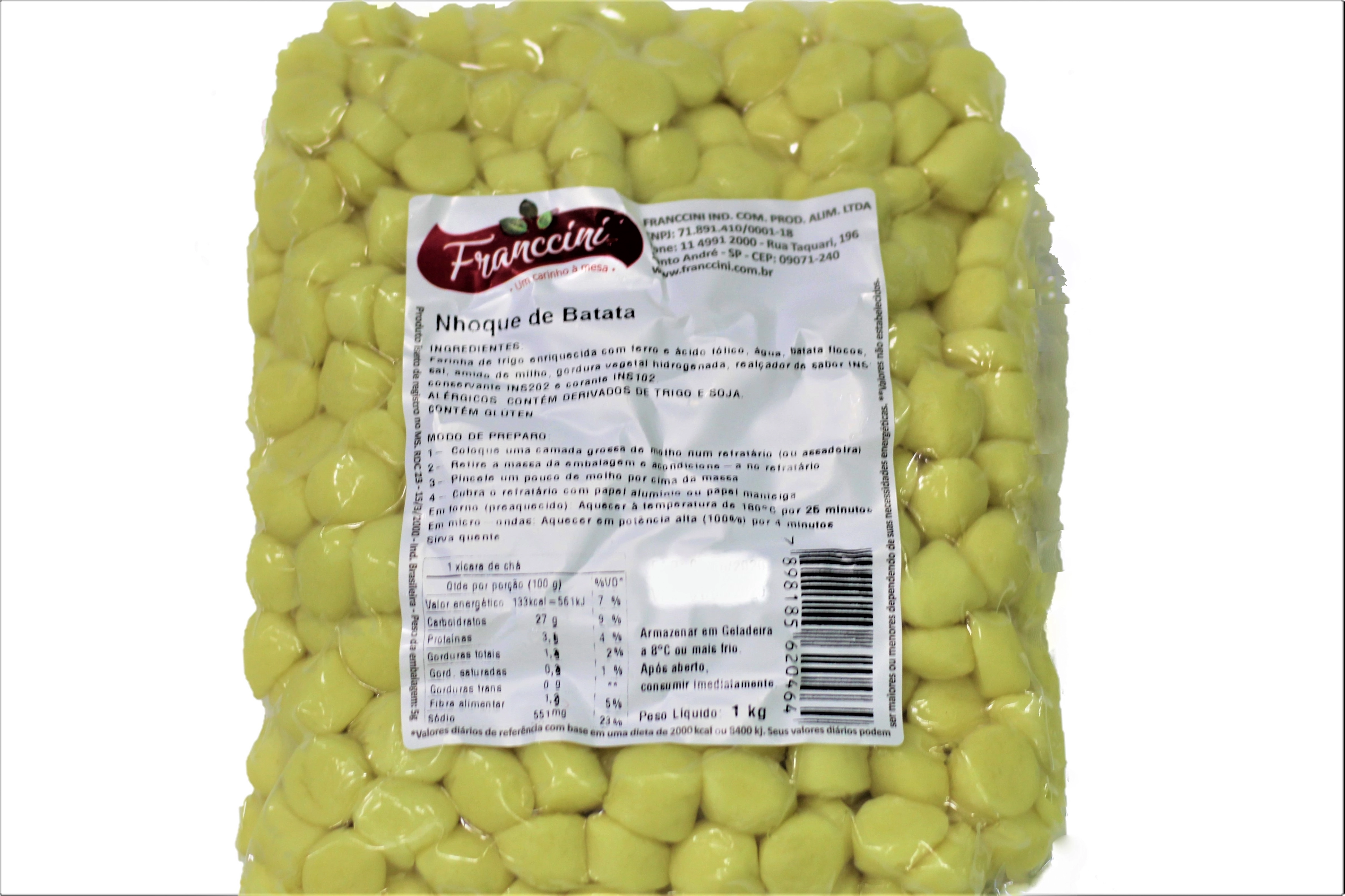 Nhoque Franccine 1kg