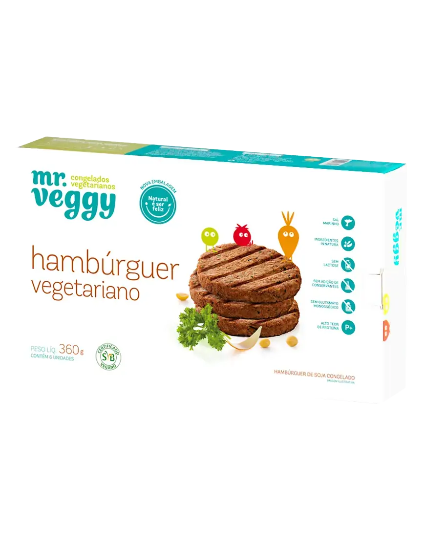 Hamb Mr Veggy Legumes 400gr