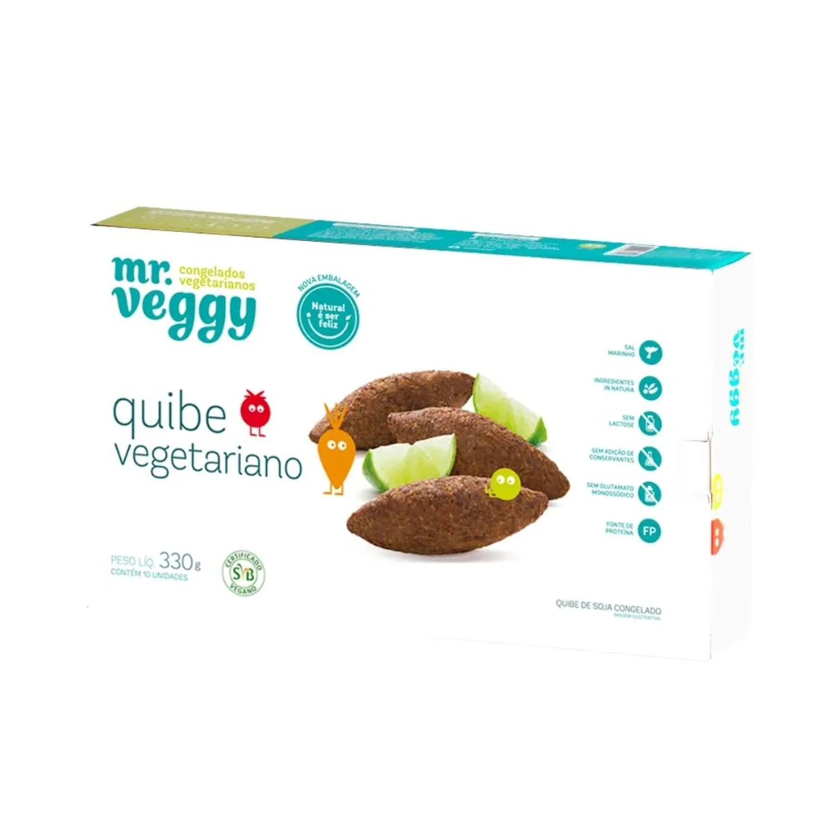 Kibe de Soja Congelado Mr. Veggy 330g