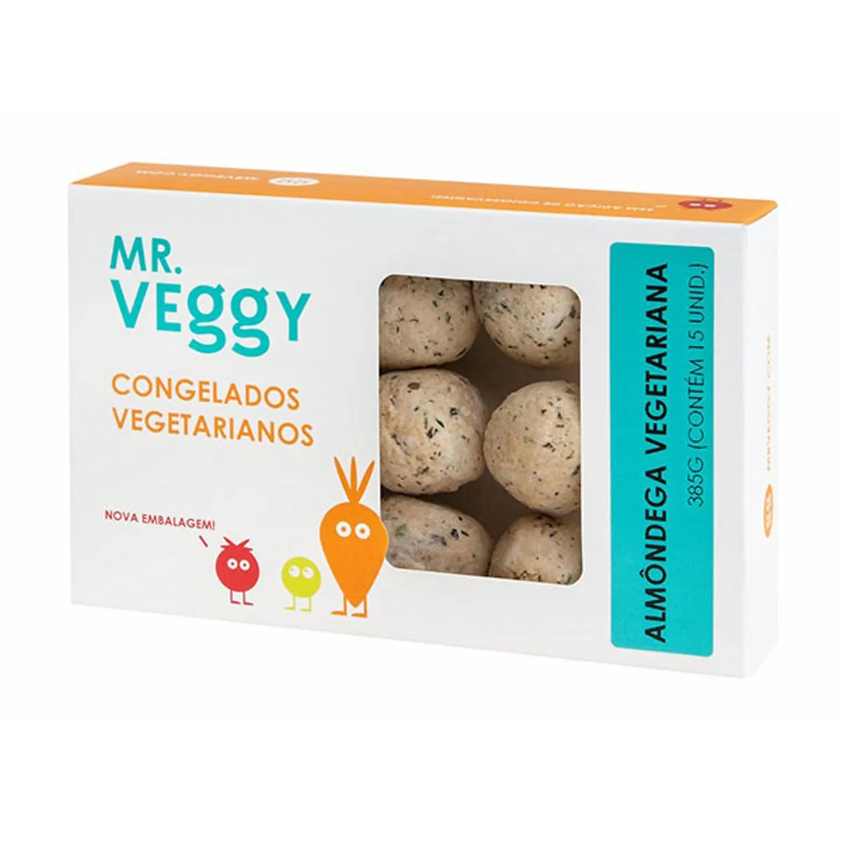 Almôndega Vegetariana Mr. Veggy Caixa 325g 13 Unidades
