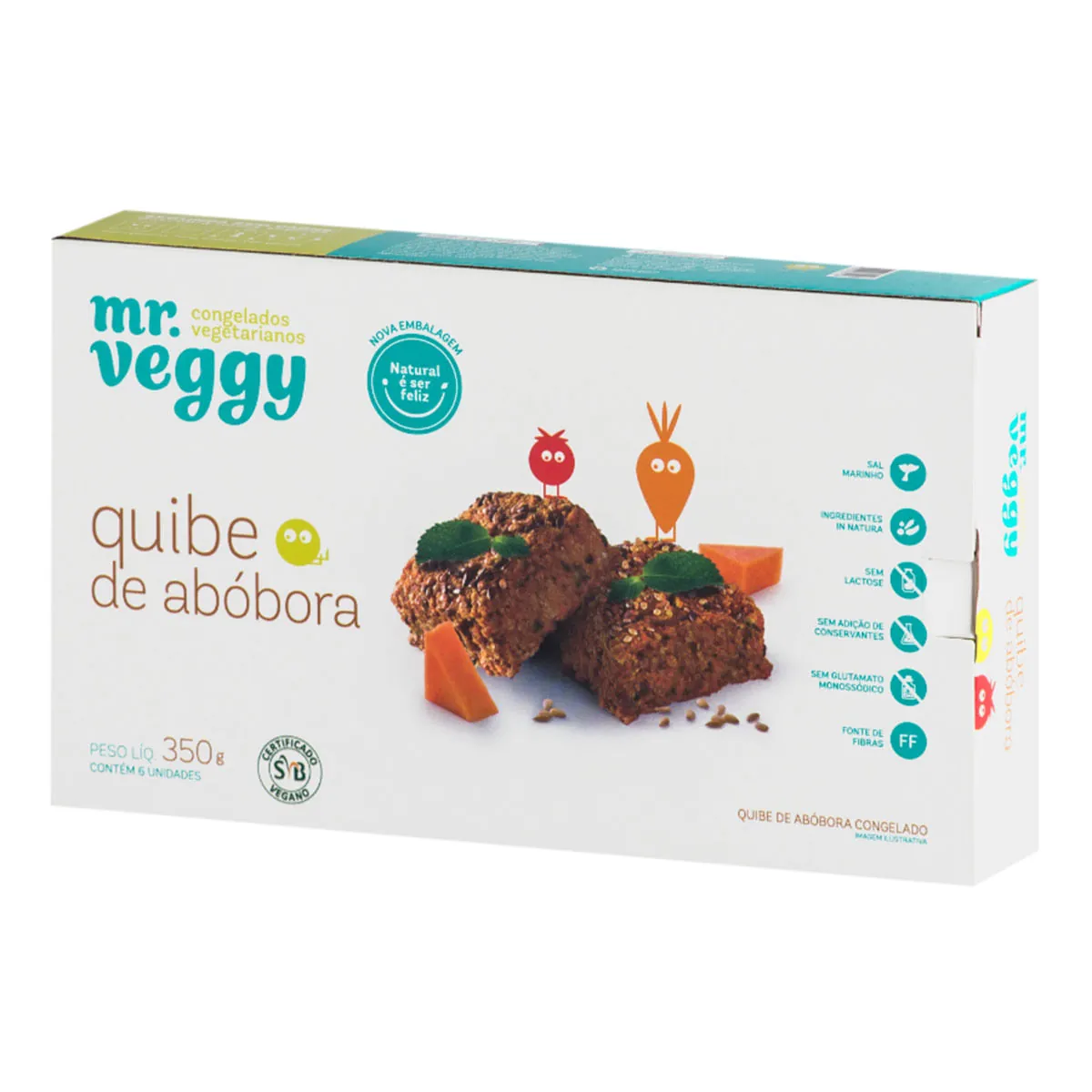Quibe de Abóbora MR.VEGGY 350g