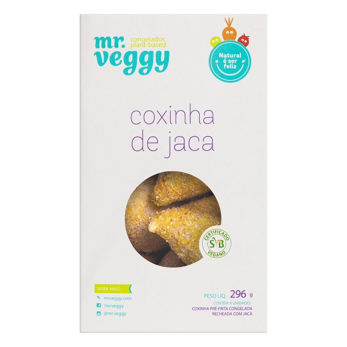 Coxinha de Jaca Congelada Mr. Veggy 296g