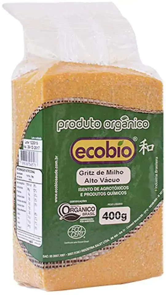 Grits Milho Org 400g Ecobio