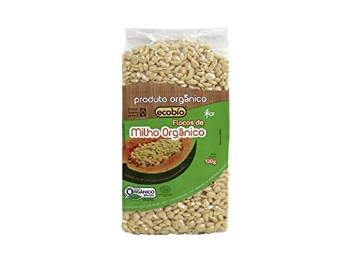 Flocos De Milho Orgânico ECOBIO Pacote 130g