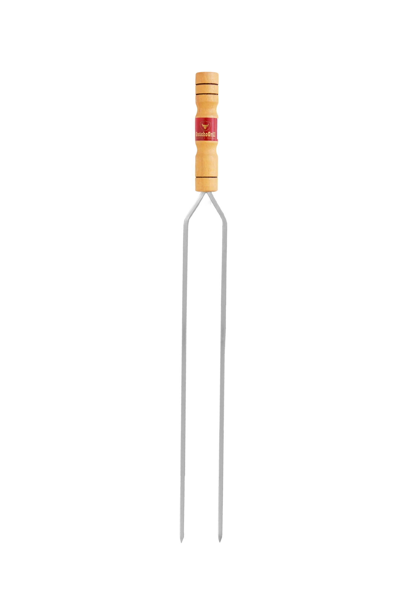 Espeto Gaucho Grill Duplo Aluminio 75cm Ga400