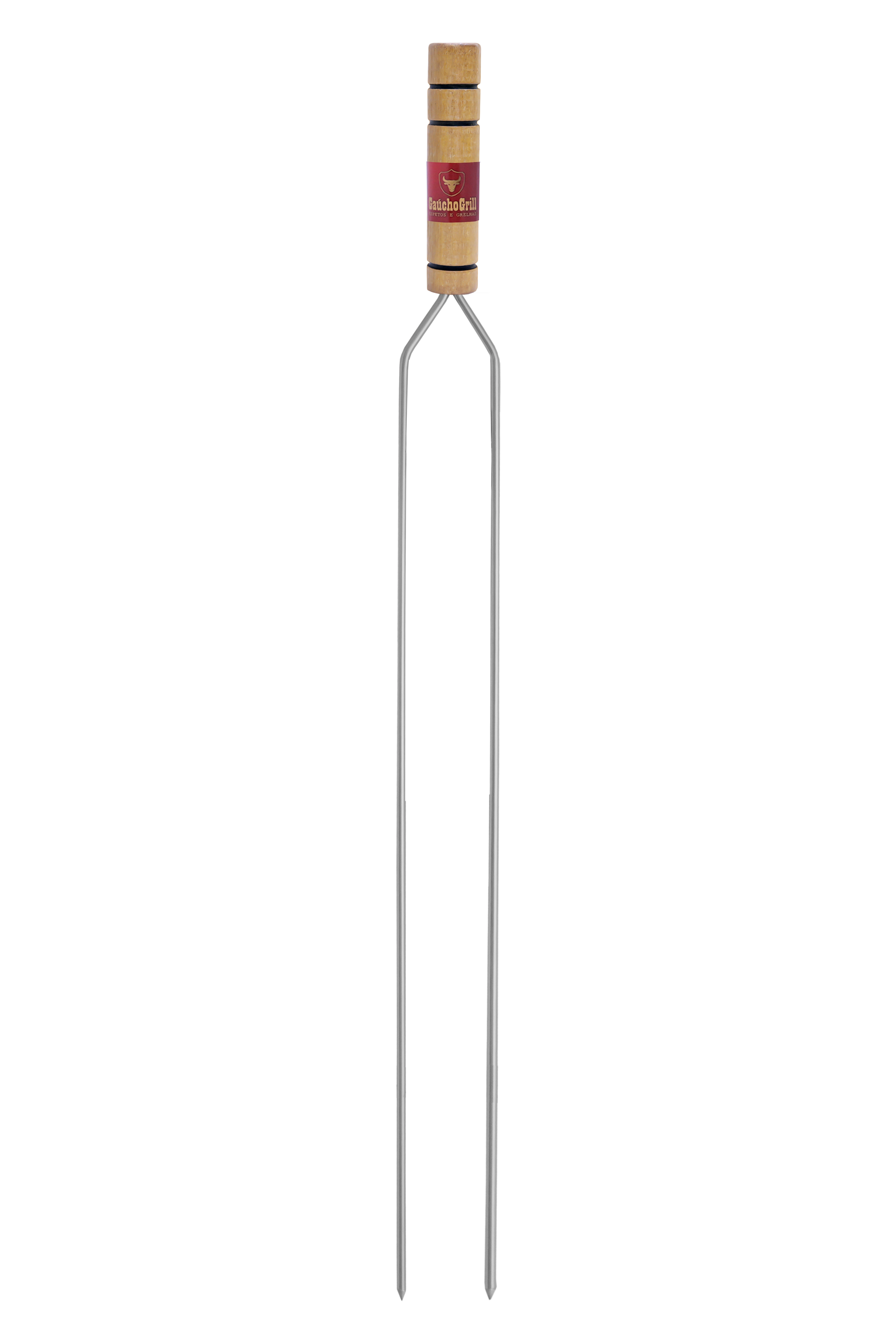 Espeto Gaucho Duplo 95cm Grilazer