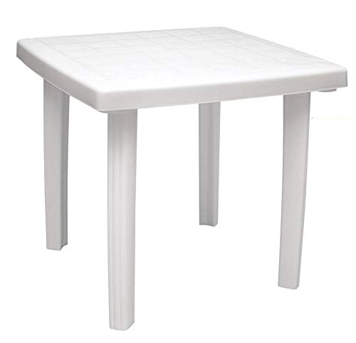 Mesa Tramontina Ilhéus Polipropileno Branco 81x81cm