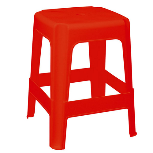 Banqueta De Plástico Icarai Vermelha