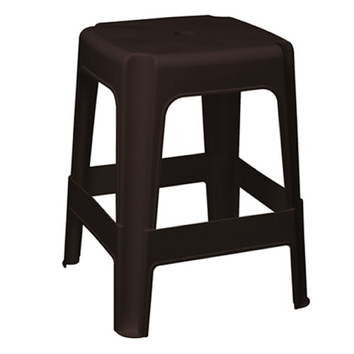 Banqueta De Plástico Icarai Preta