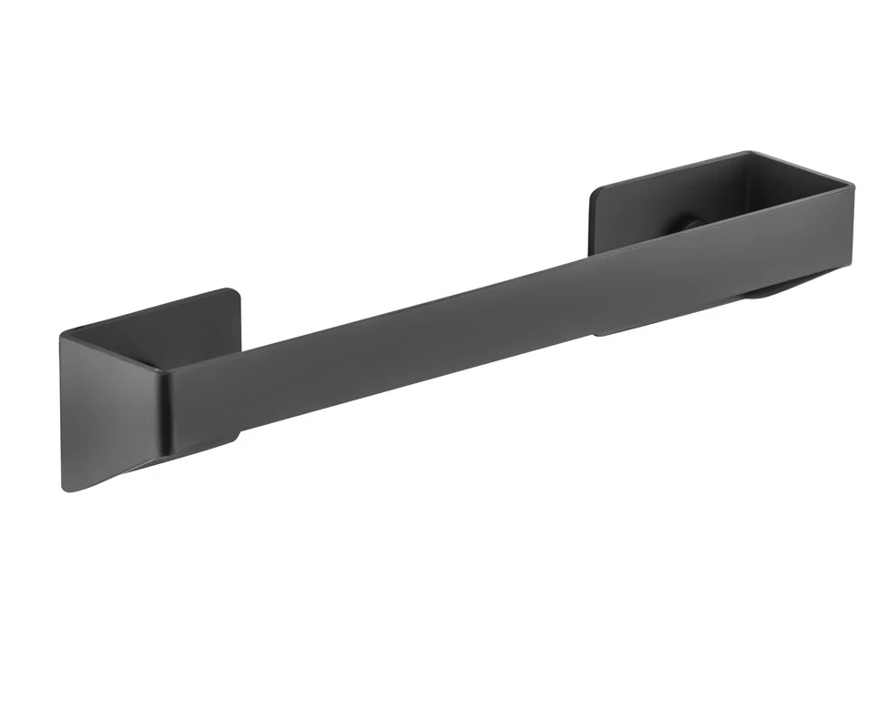 Toalheiro Simon Porta Toalha Preto 50cm Schmitt Aramados
