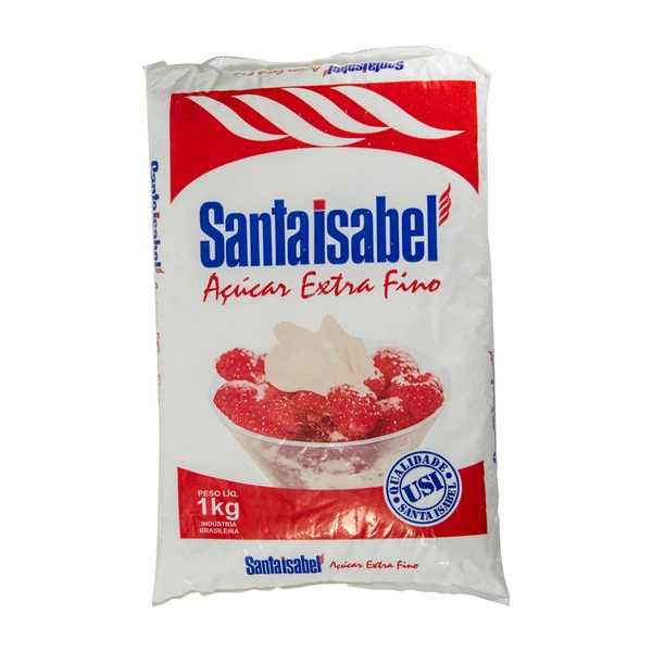 Acucar Extra Fino 1kg Santa Isabel