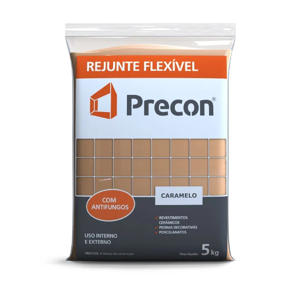 Rejunte Cimentício Caramelo 5 Kg Precon
