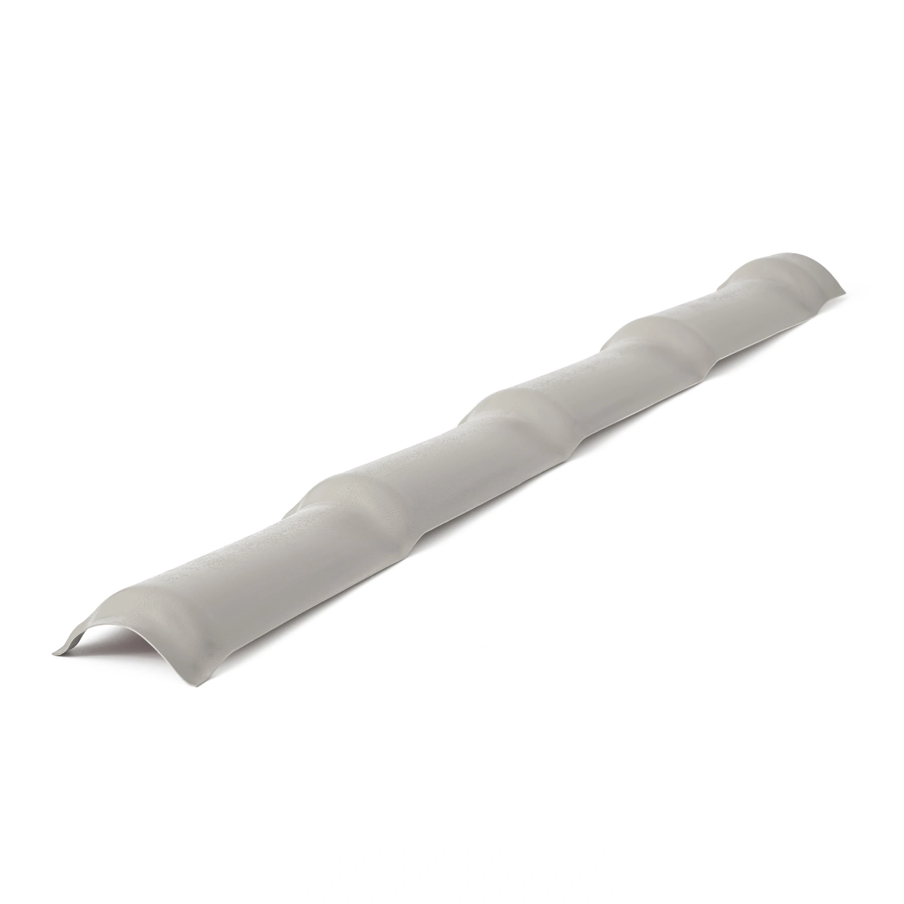 Telha Capa Lateral PVC Colonial 1,40mx15cm Cinza Precon