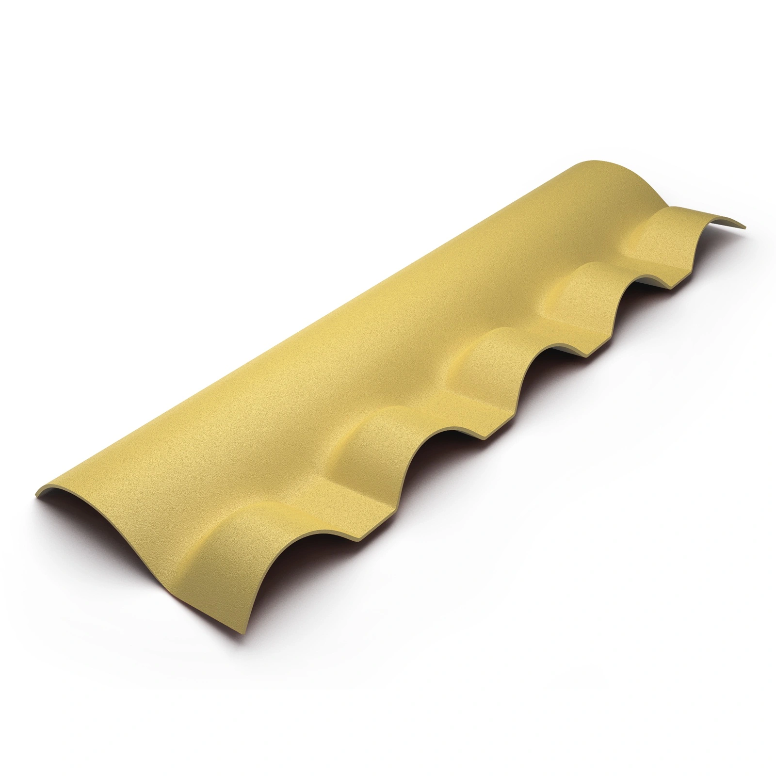 Cumeeira de PVC Colonial Superior 35x89cm Marfim Precon