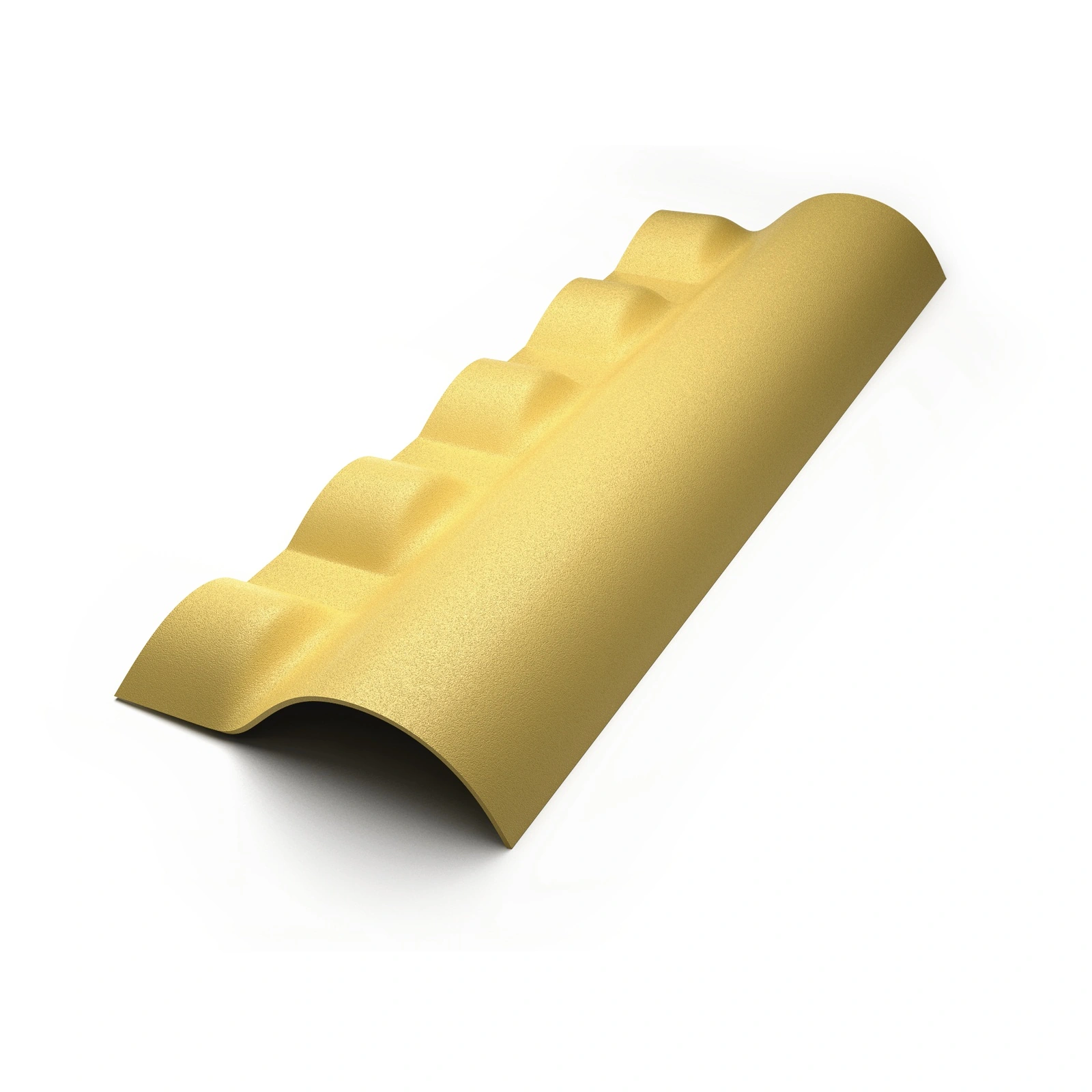 Cumeeira de PVC Colonial Articulada Inferior 88x160cm Marfim Precon