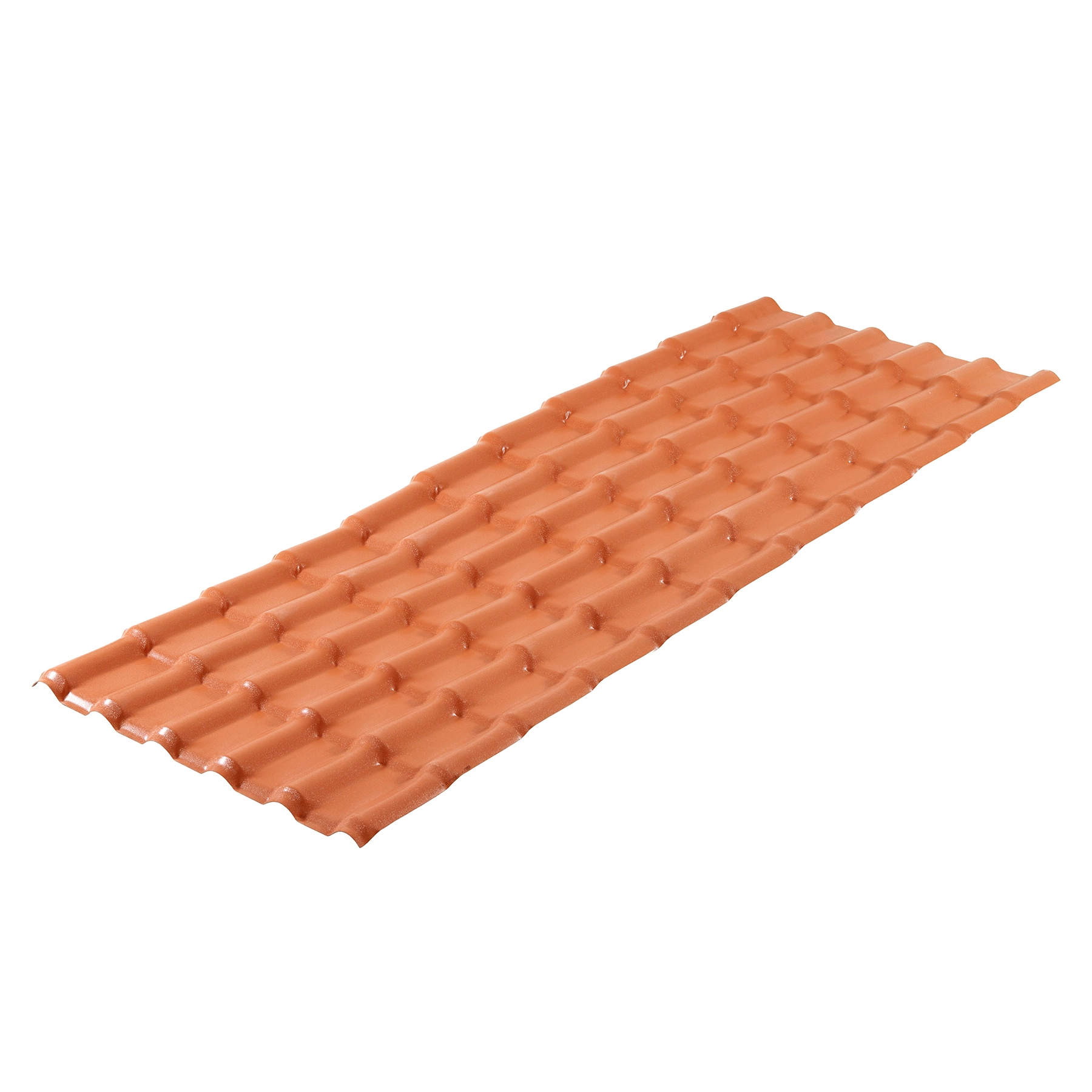 Telha de PVC Colonial Cerâmica 4,59x0,86m Precon