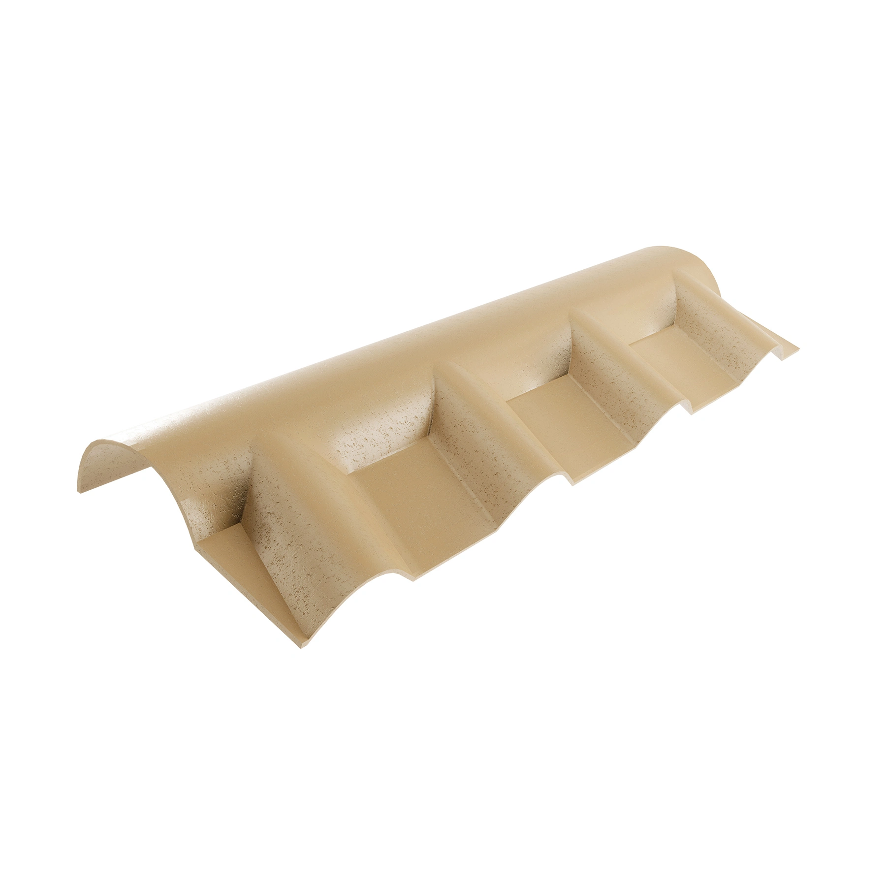 Espigão de PVC Colonial Superior Hidrofugado Articulado 15x81cm Marfim Precon