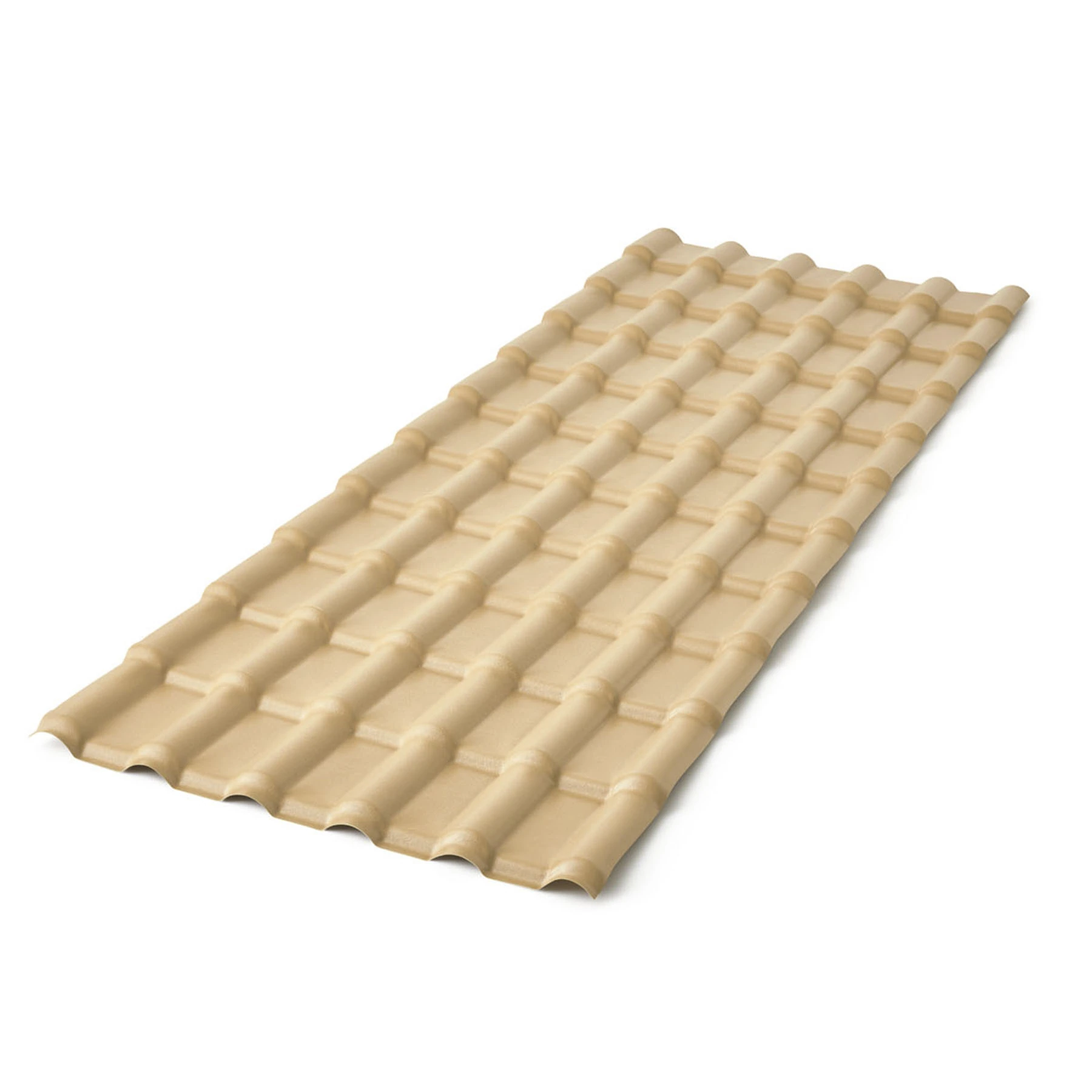 Telha de PVC Plan 3,30mx88cm Marfim Precon