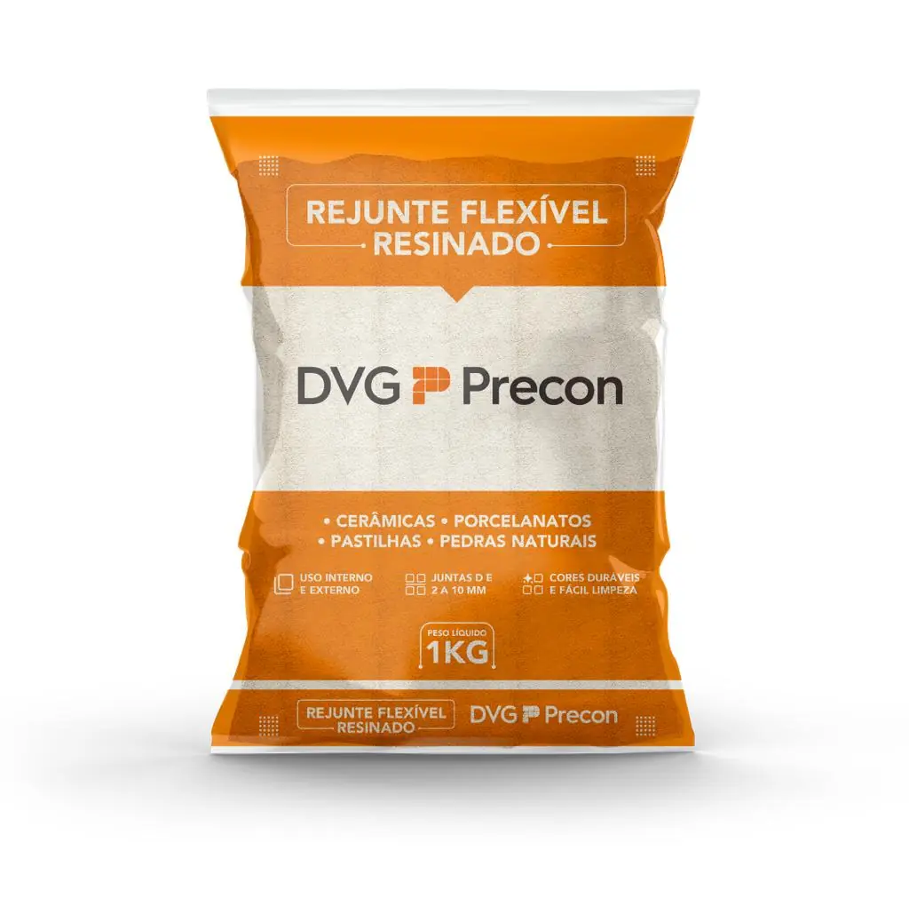 Rejunte Flex Resinado Creme 1 Kg DVG
